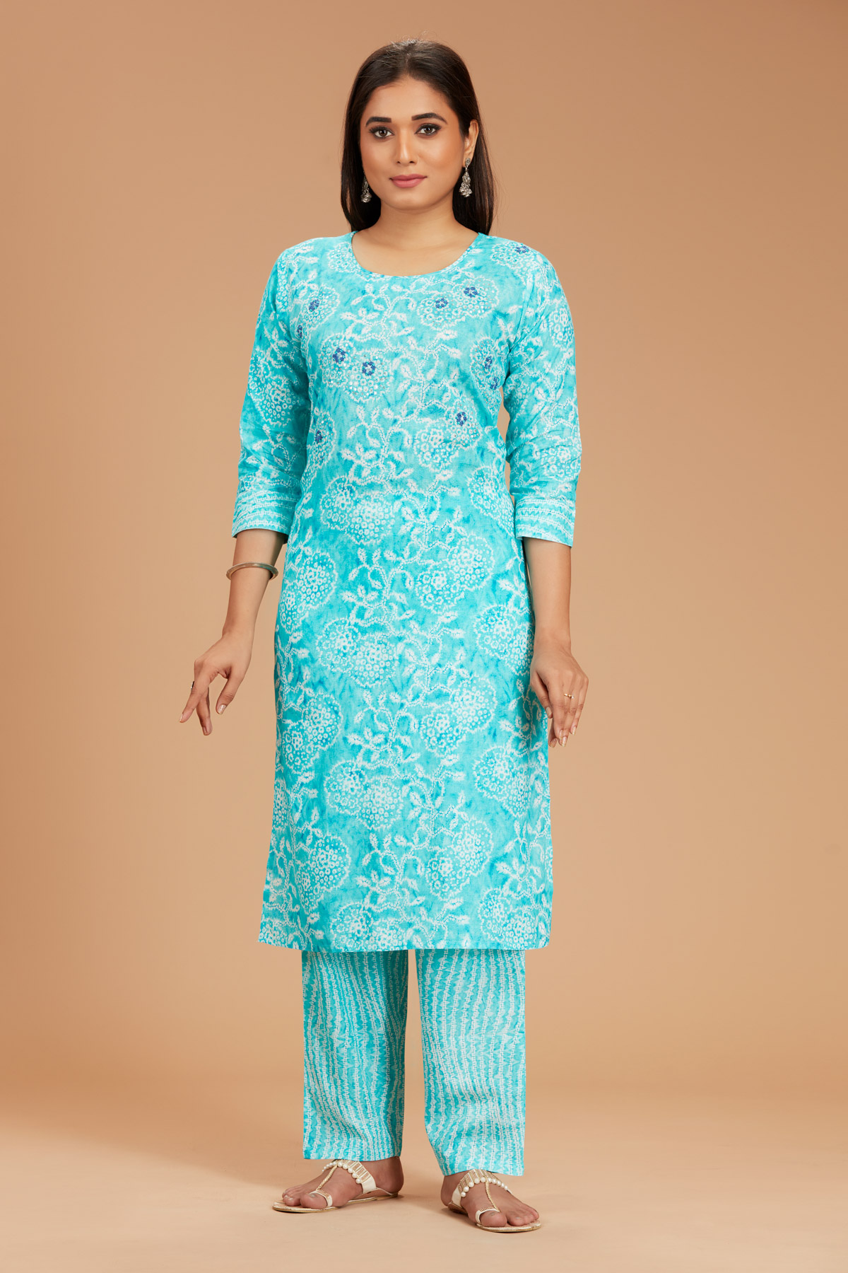 Blue Kurti With Pant